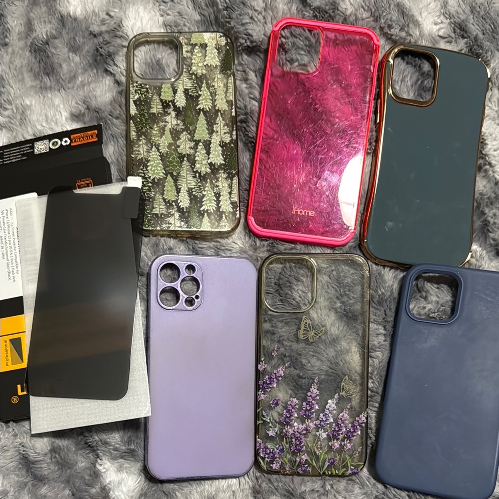 iPhone 12 Pro cases (12) and Screen Protector